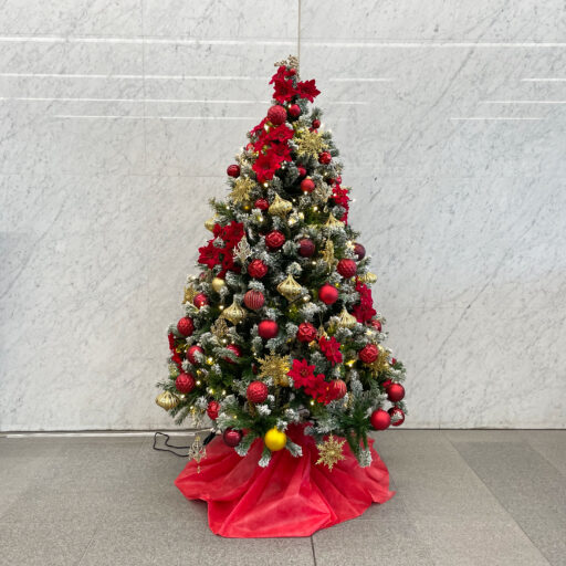 神奈川県　オフィス・商業施設向けクリスマスツリーレンタル
